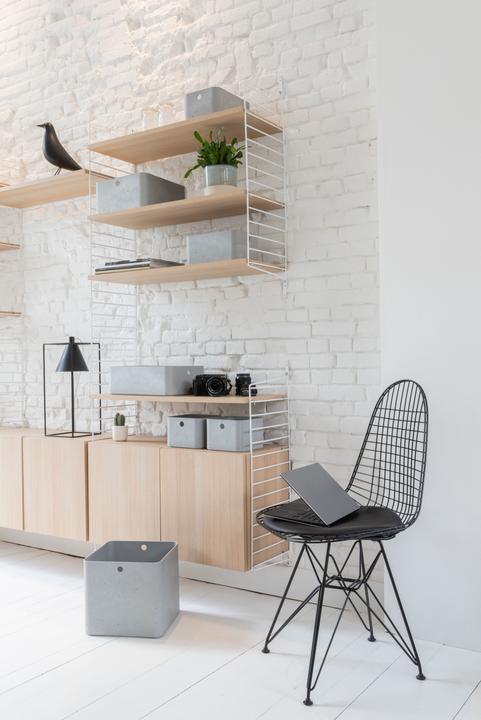 Immagine prodotto Curver Set di 3 BETON Box S con coperchio grigio chiaro (17 cm, 4 l, 3x)