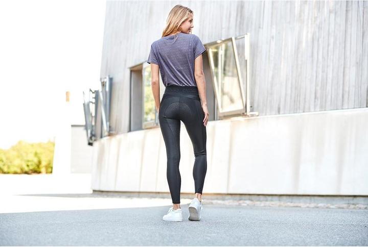 Actual product image Catago Troy riding tights with high waist and fullgrip (XS)