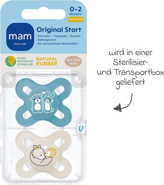 Produktbild MAM Original Start (2 x, bis 2 Monate)