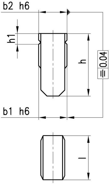 Actual product image Amf Loose-type precision tenon