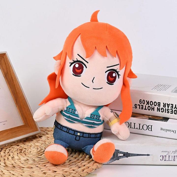 Actual product image Sakami One Piece plush figure Nami 25 cm (11.50 cm)