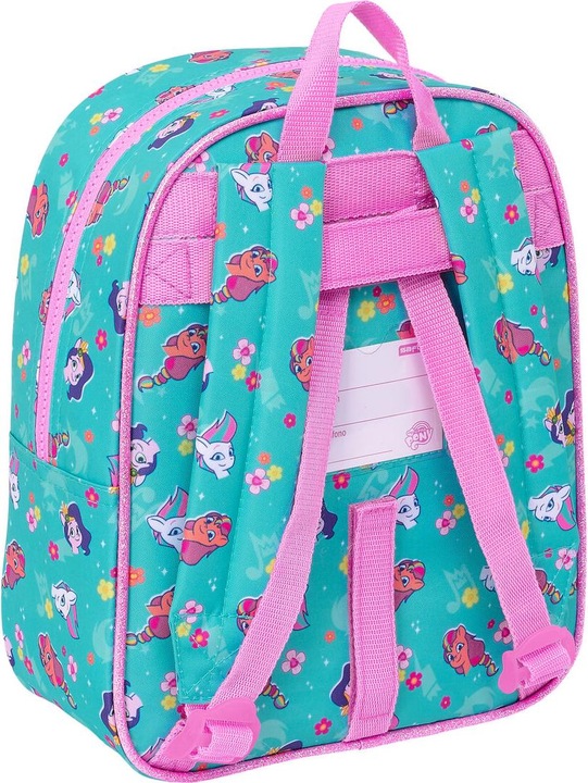 Produktbild My Little Pony Schulrucksack Magic Rosa türkis 22 x 27 x 10 cm