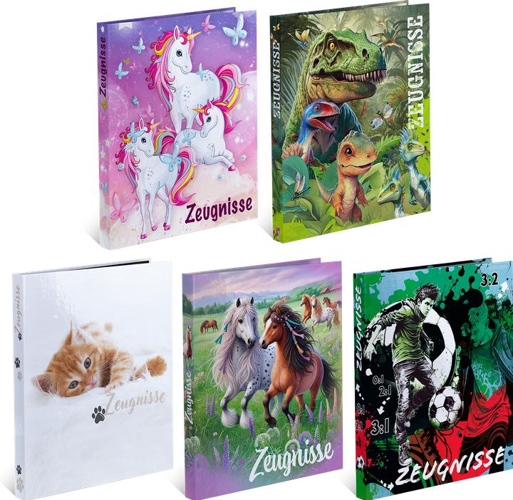 HERMA Sortiment Zeugnis-Ringbücher (A4, 30 mm, 10 pz.)