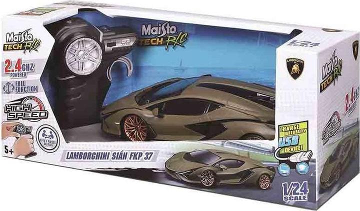 Produktbild Maisto Gesteuertes Automodell 1:24 Lamborghini Sian FKP37, 82338