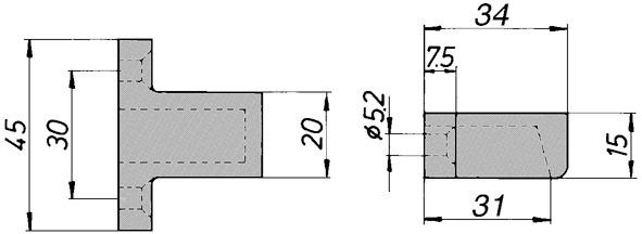 Immagine prodotto Deni Blocco di chiusura per sifoni (1 pz.)