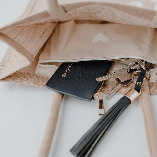 Image du produit Eulenschnitt Sac de shopping en jute Amour - par