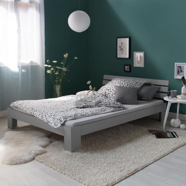 Produktbild Homestyle4u Doppelbett Holzbett Futonbett (120 x 200 cm)