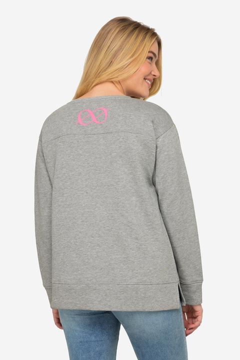 Produktbild Laurasøn Sweatshirt, oversized, Patchlook mit Laurasøn-Print (L)