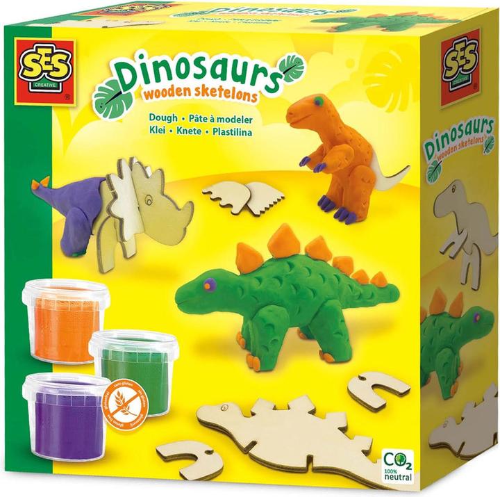 Produktbild Ses Clay - Dinosaurier-Holzskelette