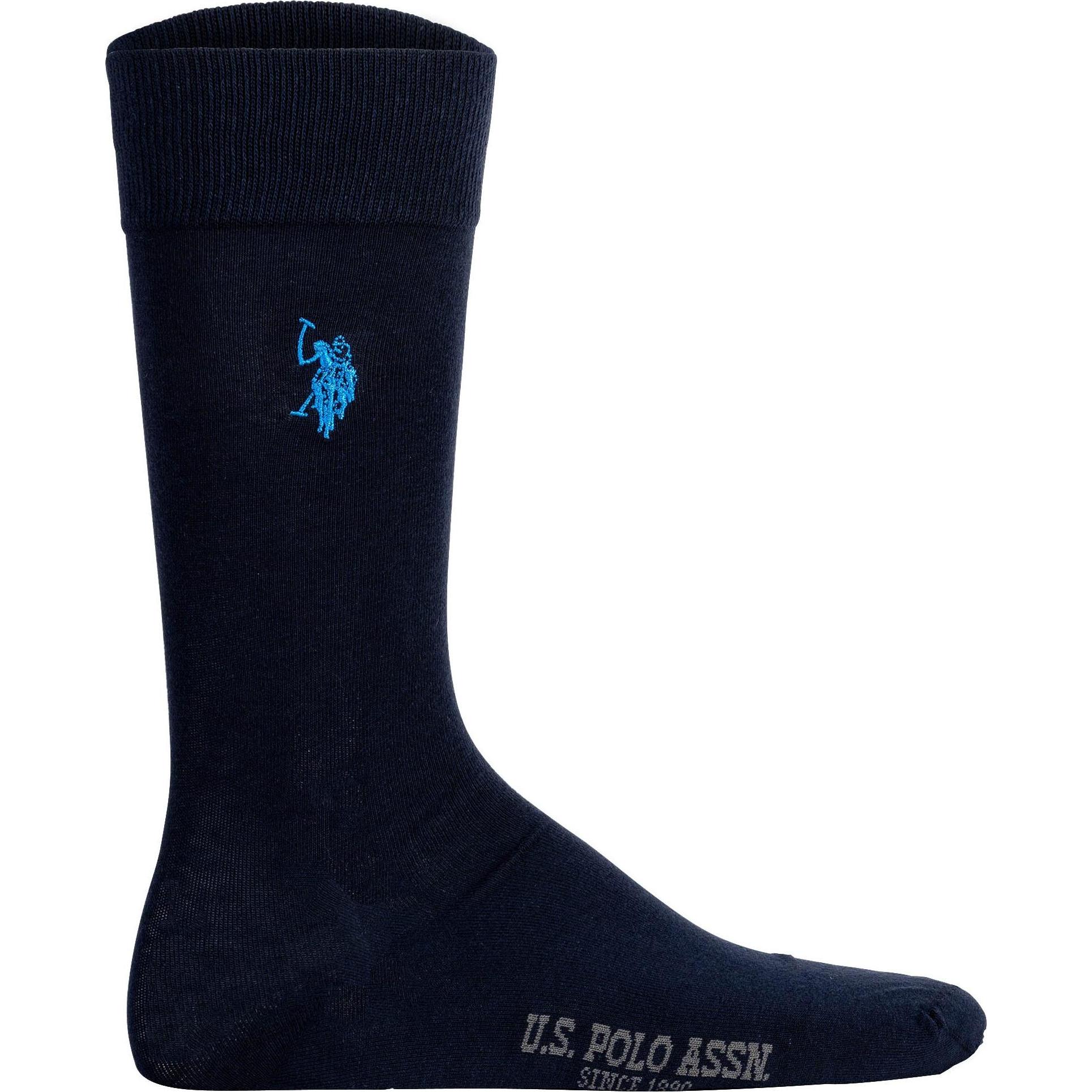 Thumbnail - U.S. Polo, Herren, Socken, Socken Business Bequem sitzend, Blau, (43 - 46)
