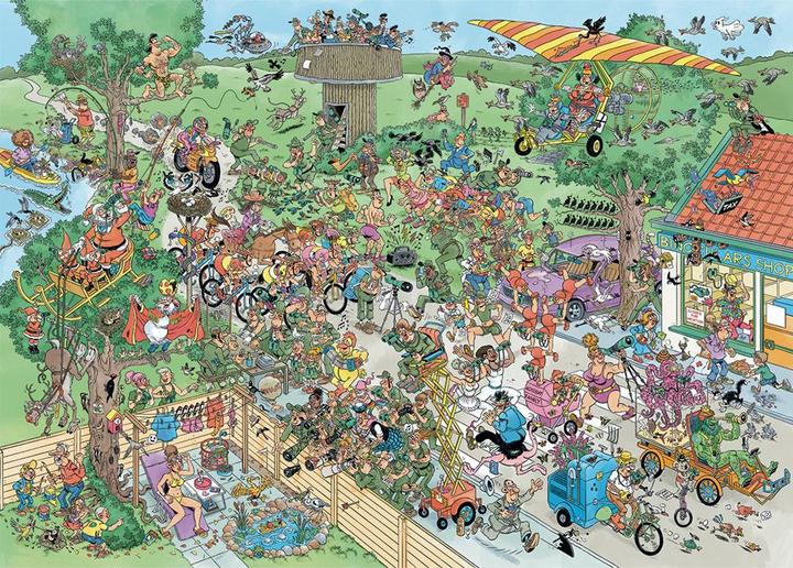 Produktbild Jumbo Puzzle Big Day Birding (1000 Teile)