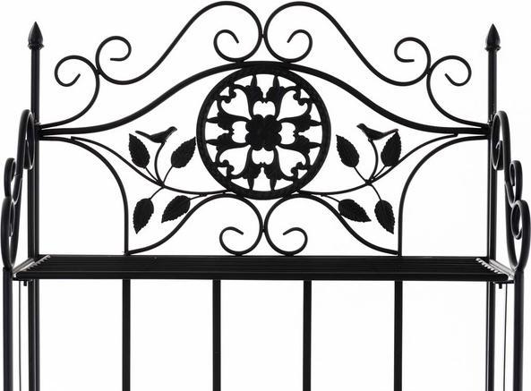Immagine prodotto CLP Scaffale autoportante Flora, nero (66 x 32 x 175 cm)