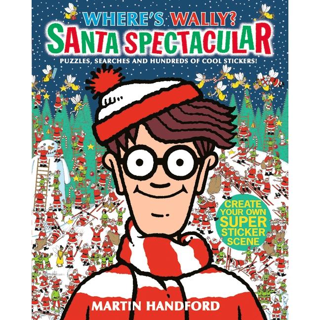 Walker Books, Sticker, Where's Wally? Santa Spectacular