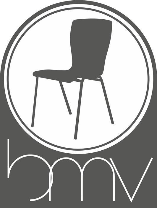 Actual product image BMV Stacking chair beech plywood tubular steel