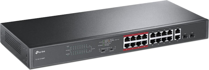Produktbild TP-Link TL-SL1218MP (16 Ports)
