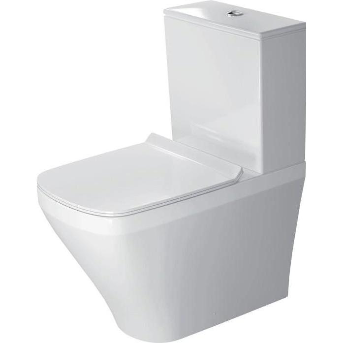 Duravit, WC Deckel, Stand-WC-Kombination DURASTYLE tief, 370x630mm, Abgang Vario weiss WG