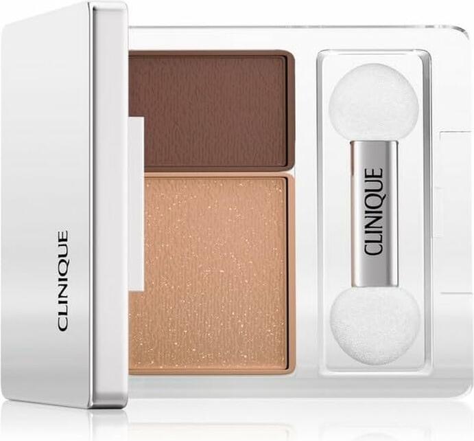Actual product image Clinique All About Shadow Duo Eye Shadow Makeup Safe For Sensitive Eyes AI Day Into Date (Day Into Date)