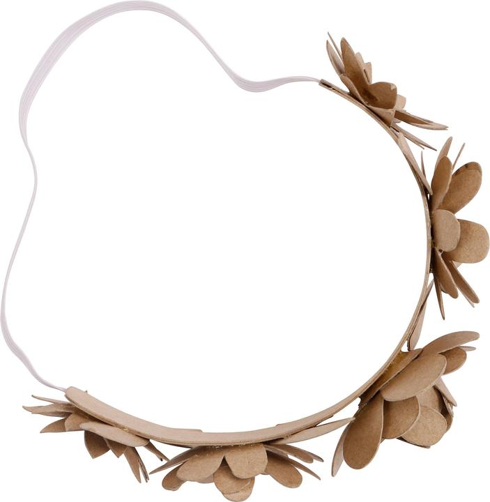 Actual product image Décopatch Paper mache flower wreath