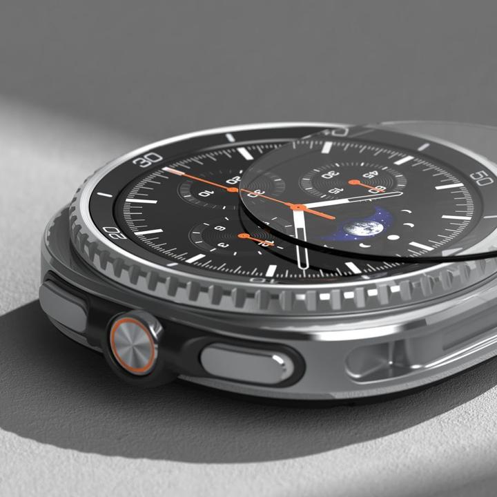 Produktbild Ringke Tempered Glass Pro 2er-Pack für Samsung Galaxy Watch 8 46mm - transparent