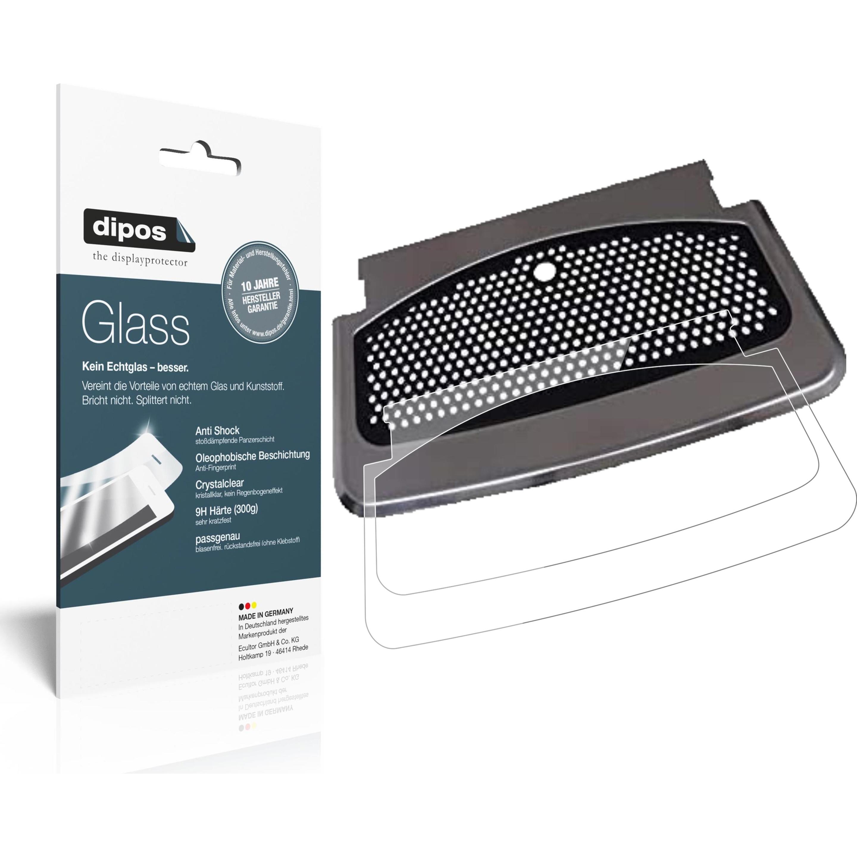 Dipos Displayschutz Anti-Shock, Zubehör Kaffeemaschinen, Transparent