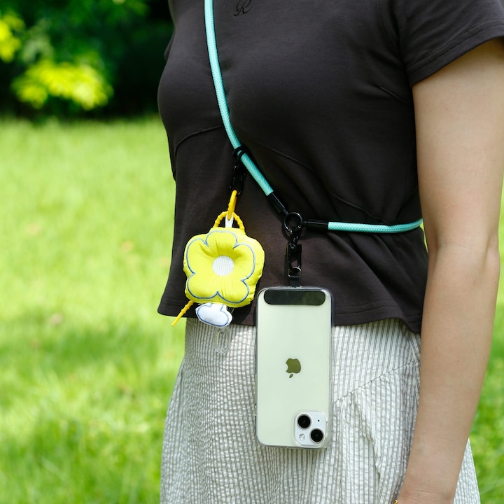 Image du produit Cadorabo Chaîne de téléphone portable pour Samsung Galaxy ACE 4 LITE Necklace Coque
