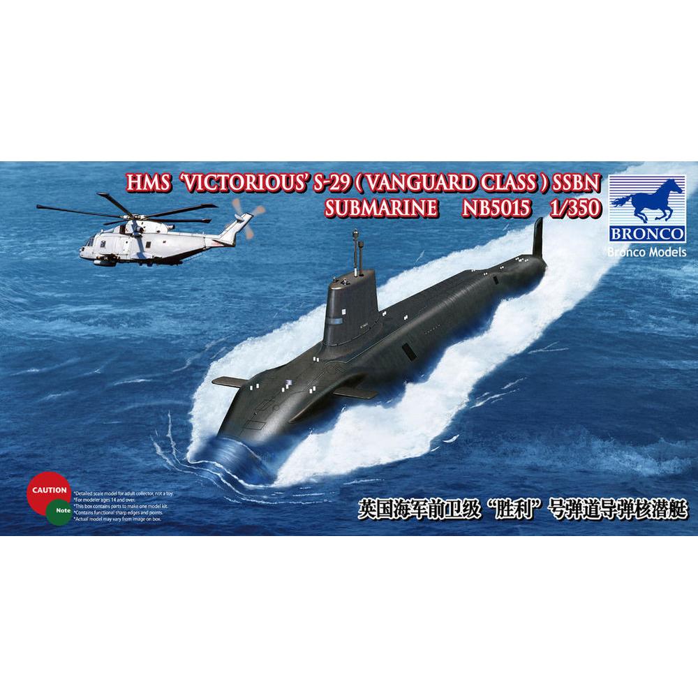 Bronco HMS-29'Victorius'SSBN Submarine