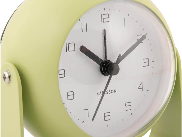 Produktbild Karlsson Klassischer Wecker Bunky Matcha green