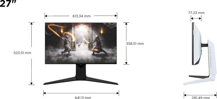 Productafbeelding TCL 27R83U (3840 x 2160 Pixels, 27")