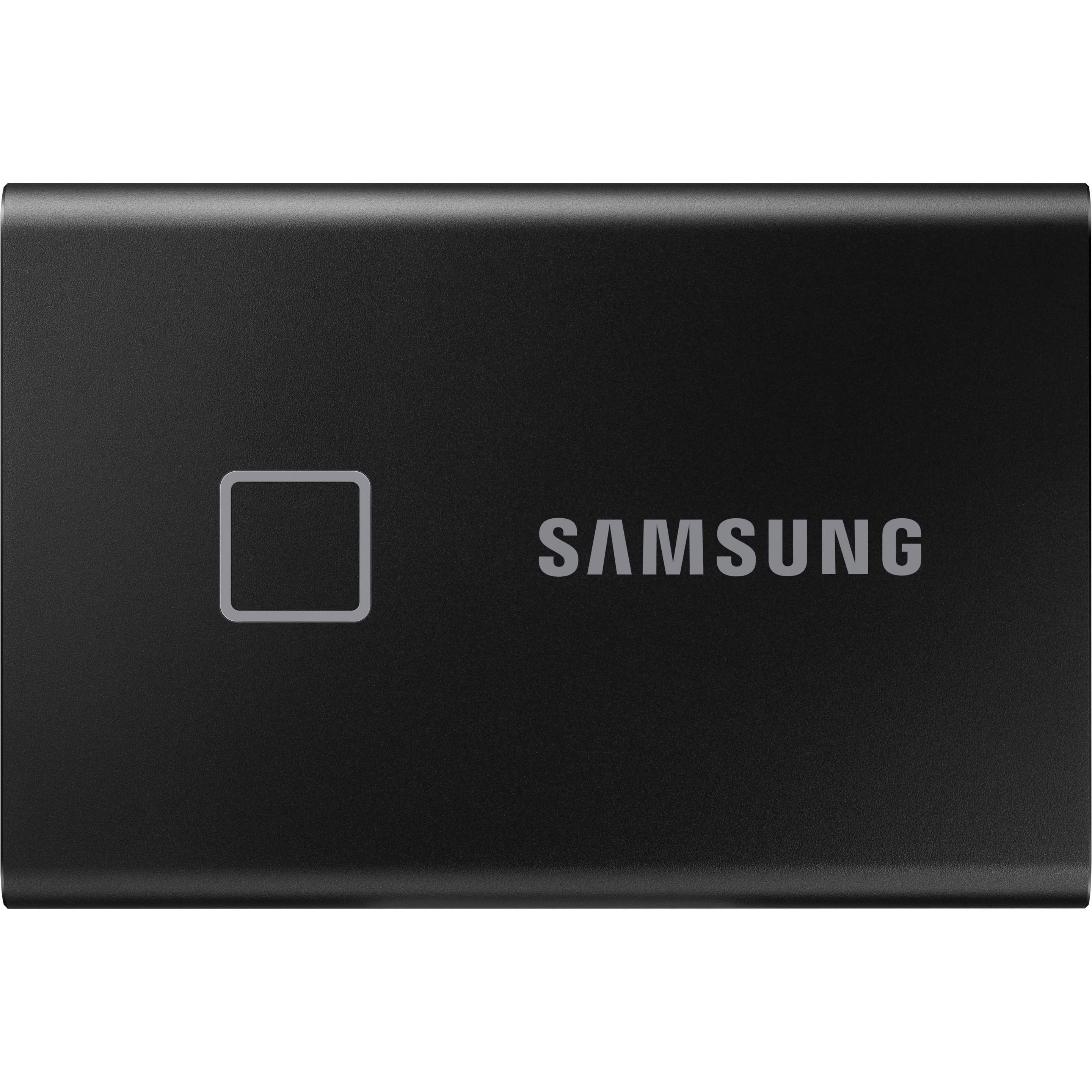 Samsung Portable T7 Touch (1000 GB), Externe SSD, Schwarz