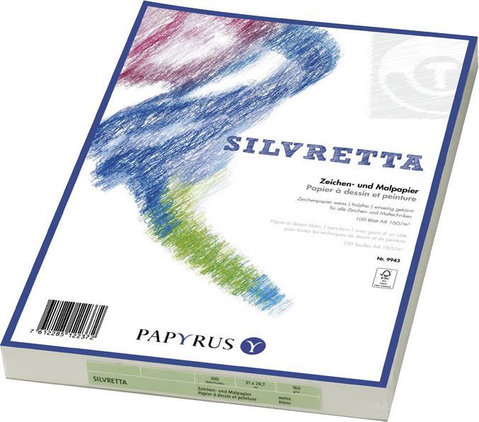 Produktbild Papyrus SILVRETTA - Zeichen- und Malpapiere (A3, Blanko)