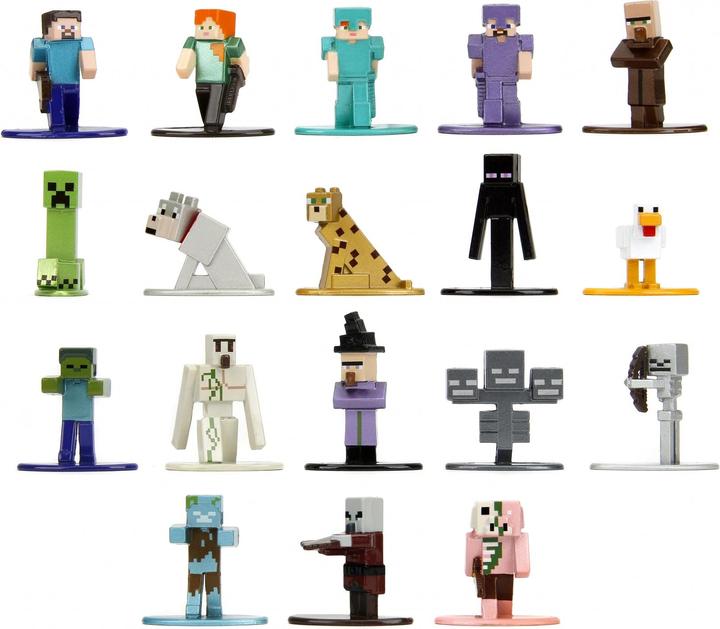 Produktbild Jada Minecraft Multi-Pack Nanofigs