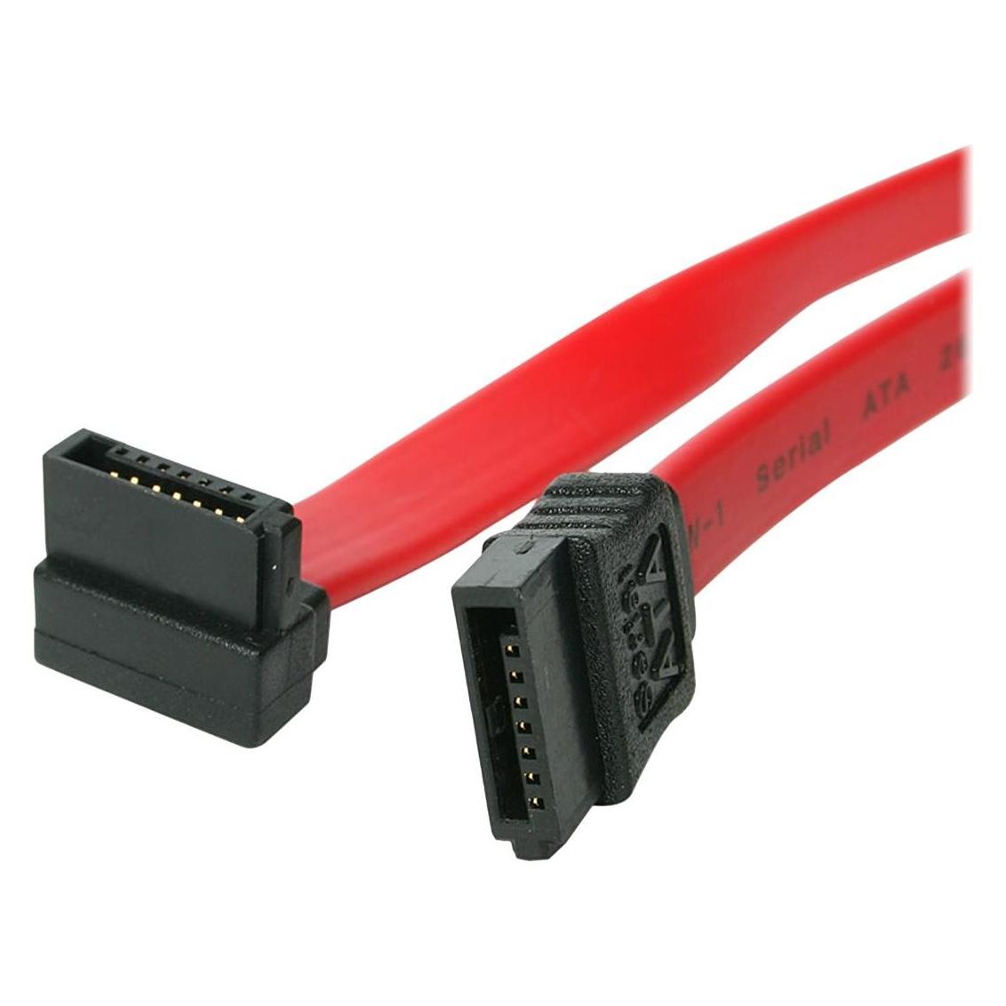 StarTech Câble Sata à Angle Droit De 18 Pouces (45.70 cm, SATA), Câble interne (PC)
