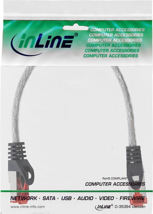 Immagine prodotto InLine Cavo patch (S/FTP, CAT6, 0.25 m)