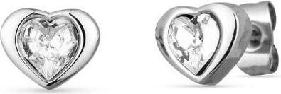 Produktbild Vuch Glittering steel earrings Hearts Myheart Silver