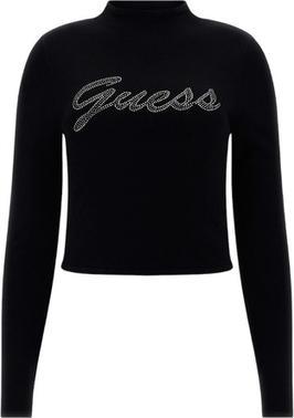 Produktbild Guess Damen Rollkragenpullover Ls Strass (M)
