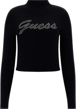Immagine prodotto Guess Maglia dolcevita da donna Ls Strass (L)