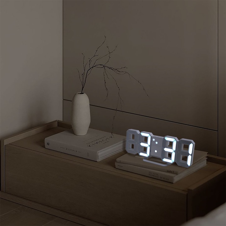 Produktbild Casativo Digitale LED Tisch- und Wanduhr