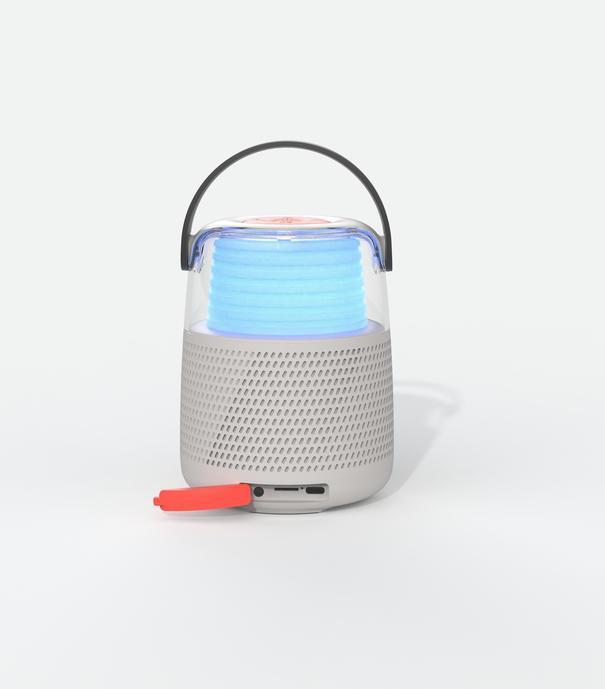 Produktbild Mobility on Board Karaoke Lautsprecher KS-80 grau (5 h, Netzbetrieb)