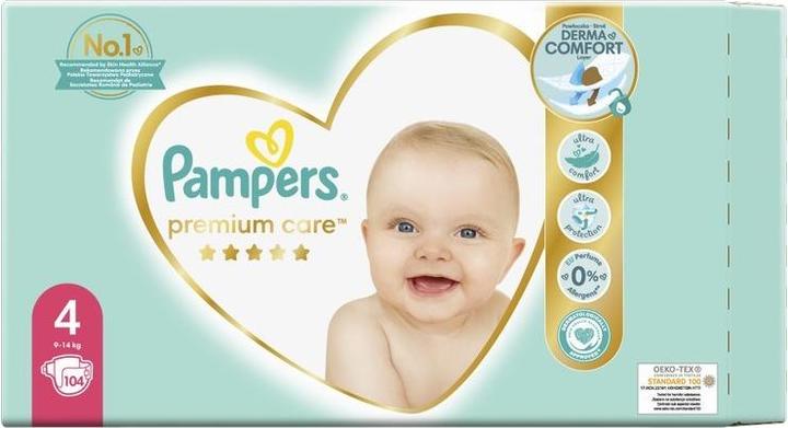 Actual product image Pampers Premium Care (Size 4, Half month box, 104 Piece)