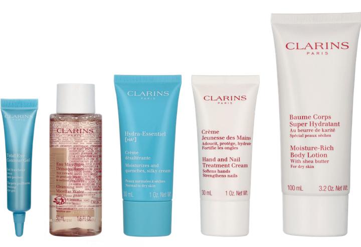 Immagine prodotto MyClarins Clarins - Hydra-Essentiel Collection Set Gift Set (Set per la cura del corpo)
