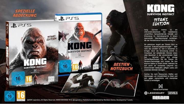 Produktbild Meridiem Games KONG: Survivor Instinct - Titans Edition (PS5, DE)
