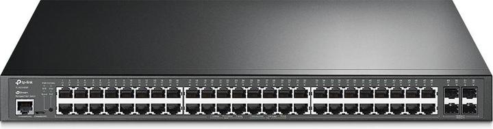 Actual product image TP-Link (TL-SG3452XP) JetStream 48-Port Gigabit and 4-Port 10GE SFP L2 Managed Switch with 48-Port PoE, Rac (48 ports)