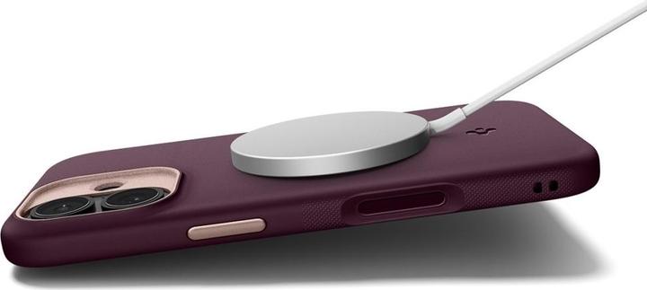 Produktbild Spigen - Caseology Nano Pop MagSafe - iPhone 17 - Burgundy Bean (Apple iPhone 17)