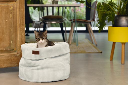 Produktbild Designed by Lotte Katzen Korb Ribbed (Katze)