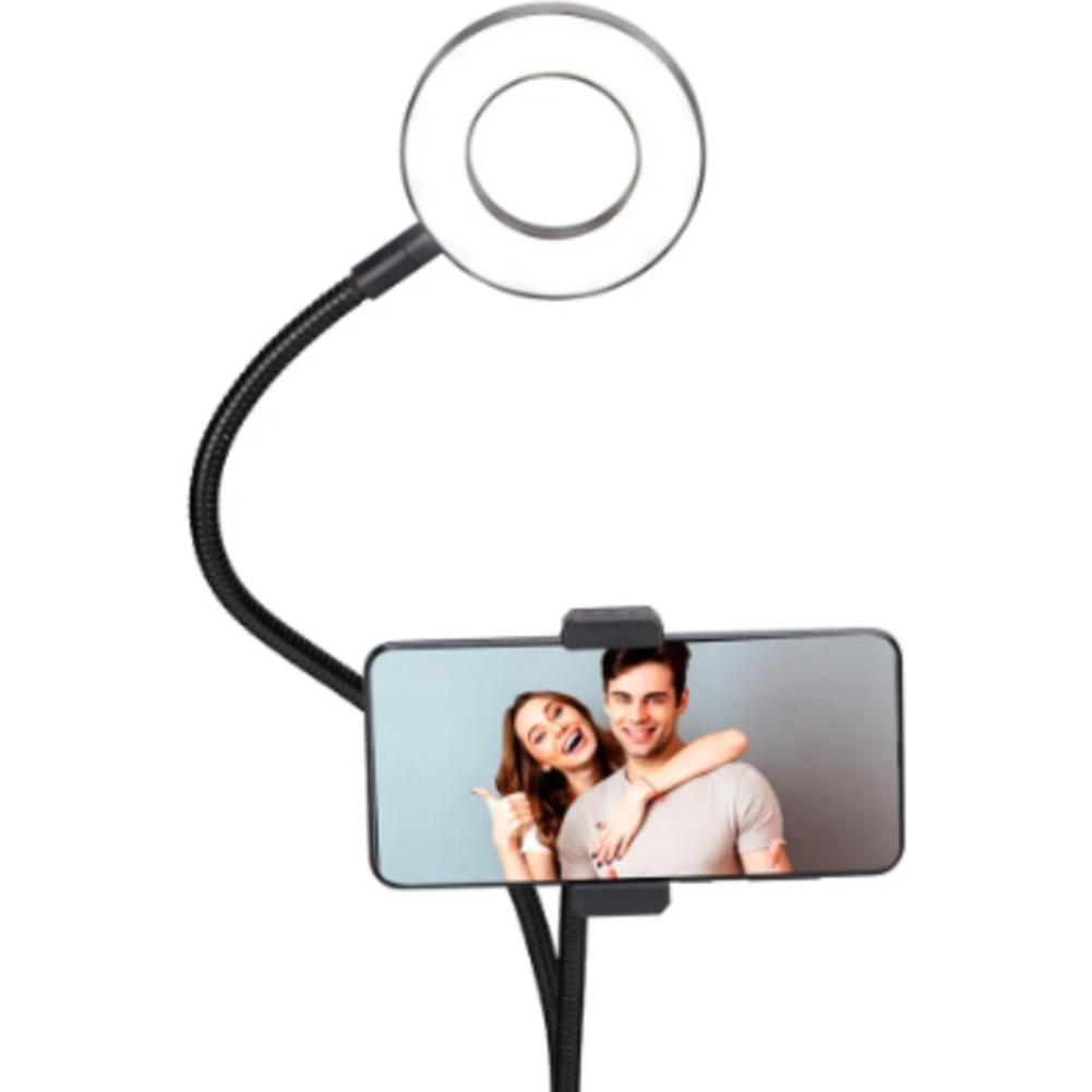 Thumbnail - Grundig 2-in-1 selfie studio clip, Weiteres Smartphone Zubehör, Schwarz