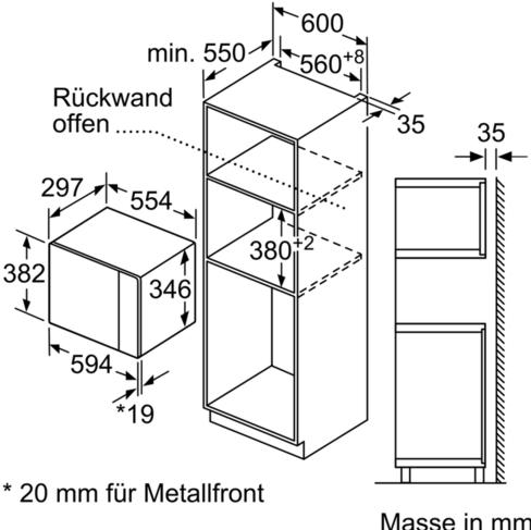 Image du produit Bosch Hausgeräte BFL520MS0