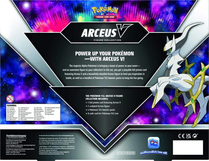 Image du produit Pokémon Arceus V Figure Box (Anglais, Pack de boosters)