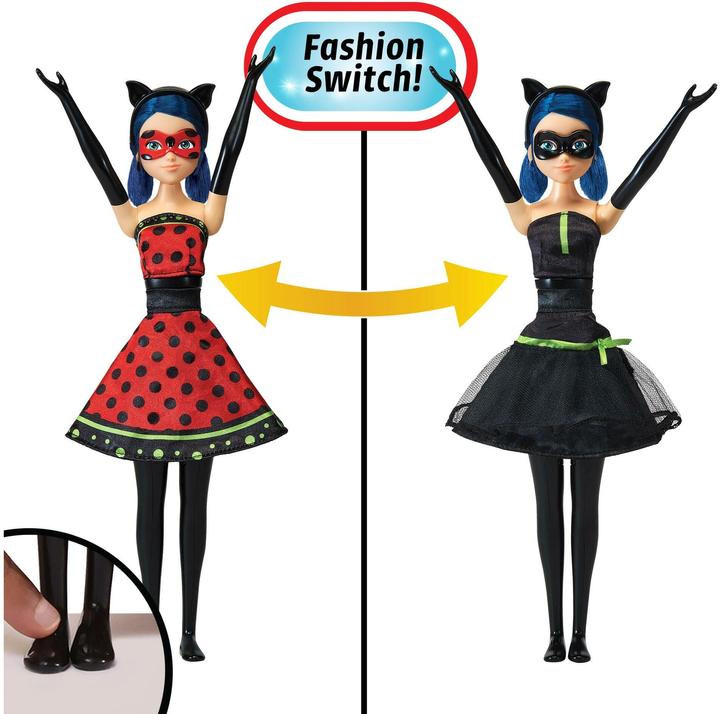 Produktbild Bandai MIRACULOUS Puppe Ladybug mit Outfit V erwandlung 26 cm 4+