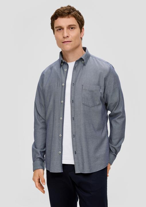 Produktbild s.Oliver Hemd Hemd im Slim Fit (XL)