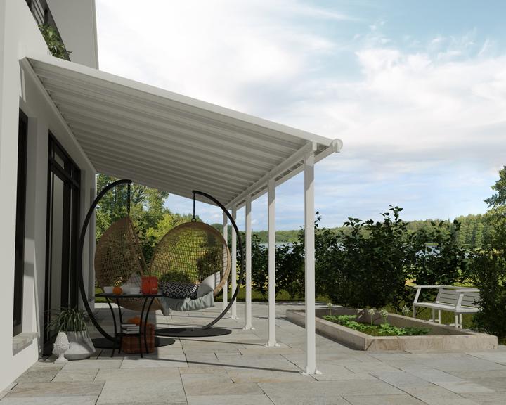 Produktbild Palram Terrassenberdachung CanopiaOlympia 3x8.5 860 x 295 cm wei